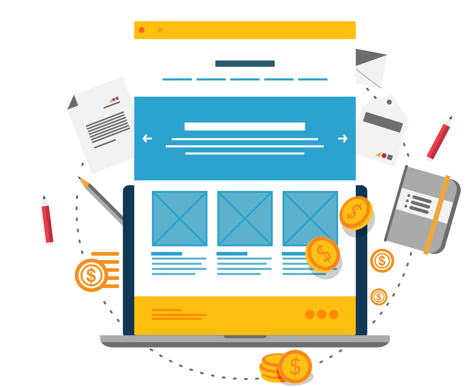 Разработка landing-page под "ключ"
